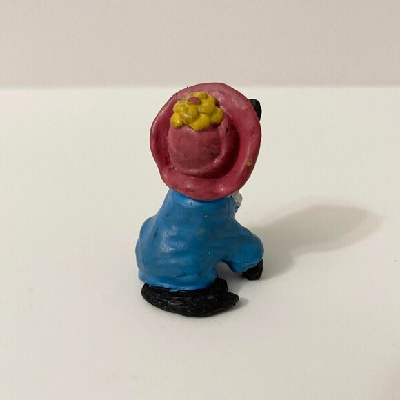 Vintage 1998 Topps Cat Plastic Figure Toy Pearls Sun Hat Kitty 1.5 Inch Tall - Picture 14 of 15